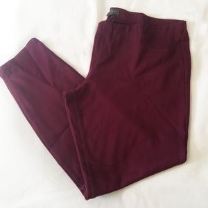The Limited XXL burgundy pants